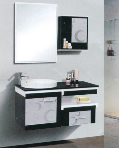 Fashion colorbathroom Furniture Pvc Cabinet