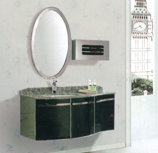 Stainless steel bathroom cabinet model 6097