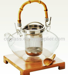 Heat Resistant Borosilicate Glass Teapots