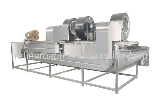 Soft pack drying machine