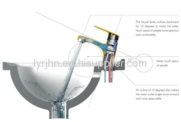 Single lever basin mixerCarson series