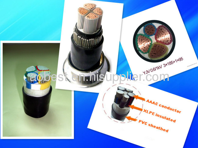 single core xlpe insulated armoured power cables