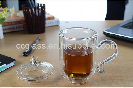 Mouth Blown Double Wall Glass Cups