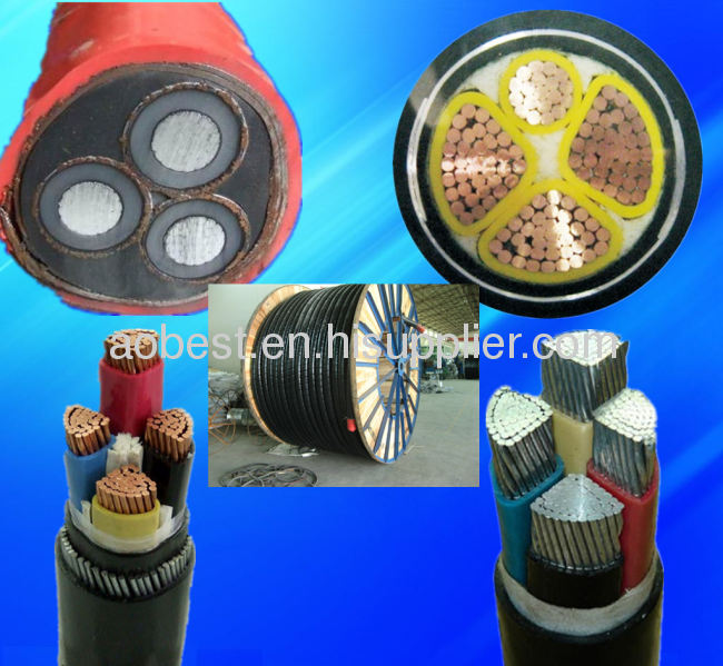 15KV 22KV medium voltage XLPE underground power cable