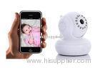Home Security 0.3 Megapixel Wifi Baby Monitors , Plug and Play Network IP Camera