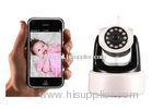 Home Security Megapixel HD Video Wifi Baby Monitors , IR-Cut 10m IP Camera