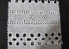 100% Cotton Eyelet Lace For Ladys Garment , Lingerie CY-CX0182