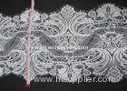 OEM / ODM White Eyelash Lace Trim , Garment Accessories CY-HB3240