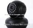 Black VGA Pan Tilt Pet IP Camera , Wireless Plug and Play Camera for Home Security