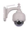 Outdoor Home Security PTZ IP Cameras With 3x Optical ZOOM , 4-9 mm Lens