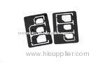 Plastic ABS 3 In 1 Nano 3FF SIM Adapter For Regular Mobile Phone