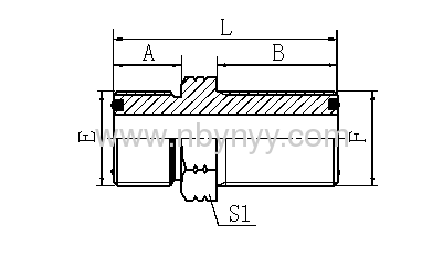 BULKHEAD HYDRAULIC ADAPTORS PIPE FITTINGS COUPLING CONNECTER
