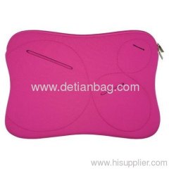 Fashionable pink laptop protector sleeves