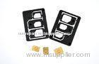 Plastic 3 In 1 Triple SIM Adaptor Nano And Micro SIM For iPhone5