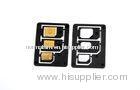 Micro And Nano Plastic Triple SIM Adapter For iPhone 5 / 4S