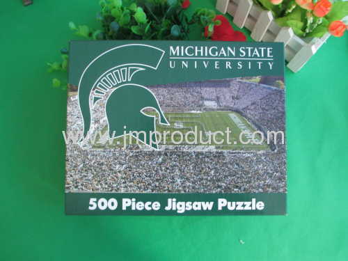 high quality Michigan State university 500 puzzle