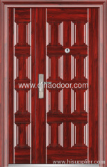 luxury steel mother and son doors QH-0307B