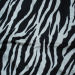 Polyester zebra printed panne