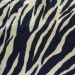 Polyester zebra printed panne