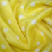 100%polyester dotted knitted soft velboa fabric