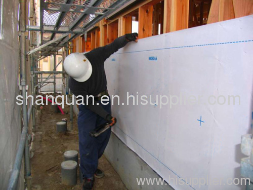 waterproof vapor permeable housewrap