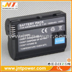 Digital Camera Battery EN-EL15 for Nikon D800 D800E D7000 D7100 D600