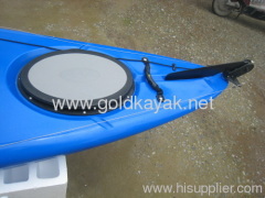 touring kayak with PE material single sit in