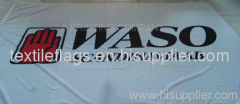 knitted polyester woven/spun advertising flag