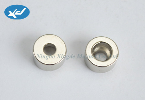 N35 NdFeB magnets with countersunk ring magnets