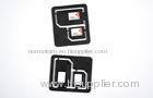 Plastic 2 in 1 Dual SIM Card Adapters , Combo Nano SIM For iPhone 5