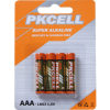 Pkcell AAA/AA/C/D/27A/23A Alkaline Dry Battery for European and American Market