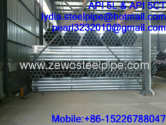 3" GALVANIZED STEEL SEAMLESS PIPE