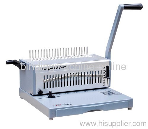 durable alloy comb binding machinery