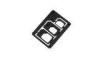 iPhone5 Triple Micro Multi Sim Adapter , Plastic ABS Nano SIM Card