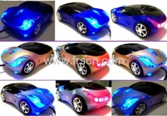 China 2015 magic LED light computer accessories car shape 3D mouse