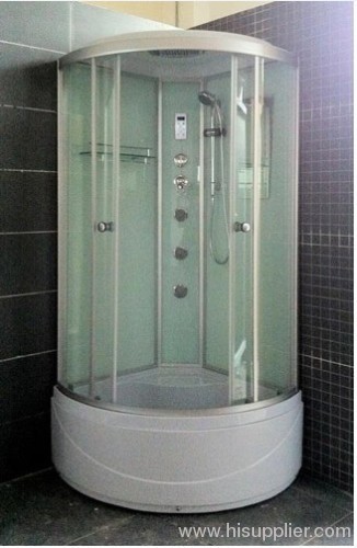 One touch screen control panel shower room