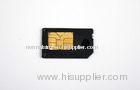 Black Plastic Mini Nano To Micro Sim Adaptor For iPhone5 1.2 x 0.9cm