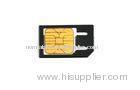 1.5 x 1.2cm Black Plastic iphone SIM Card Holder Micro SIM Card Adapter