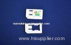 Black Plastic Nano SIM Card Adapter 4FF To 3FF For Normal Phone