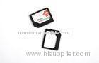 Micro Plastic Nano SIM Card Adapter For iPhone 5 Mini 4FF To 3FF