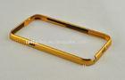 For Samsung Galaxy Note 2 Hard Shell Case N7100 , aluminum frame metal bumper golden