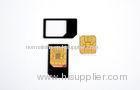 Standard Black SIM Card Holder , 3FF To 2FF SIM Adaptor