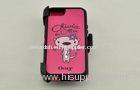 Olivia pink iphone 5 cell phone cover Outer Box Phone Case 3 layers