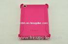 Blushed Outer Box Phone Case for ipad mini ,TPE with belt clip