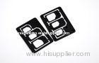 Nano Plastic ABS 3 in 1 SIM Adapter For Normal Mobile / iPhone5