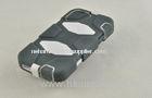 Silicone covers for iphone 5 Griffen Survivor Cell Phone Case grey And white