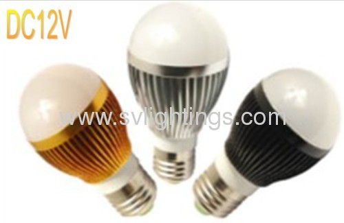 12v 3w 5w e27 for solar lighting systems