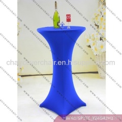 spandex cocktail table cover