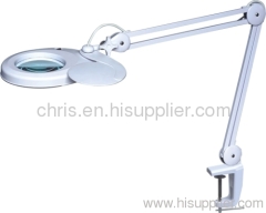 CFL/LED Table clamp magnifier lamp