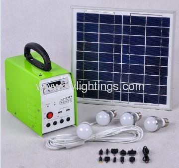 20w 12Ah solar home lighting systems